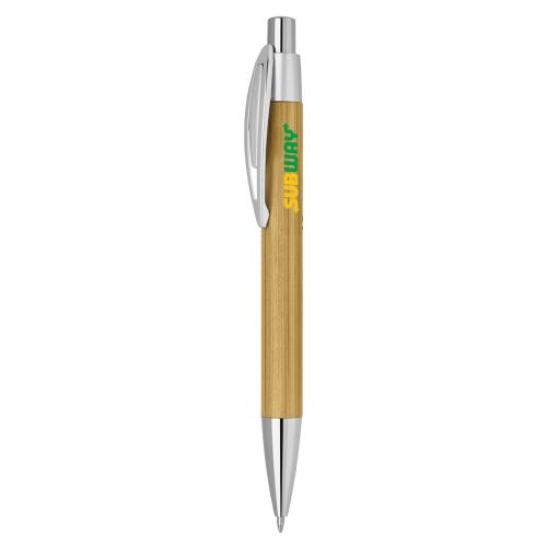 BP002-竹木环保圆珠笔可降解圆珠笔广告笔可印刷logo现货小单批量快速发货