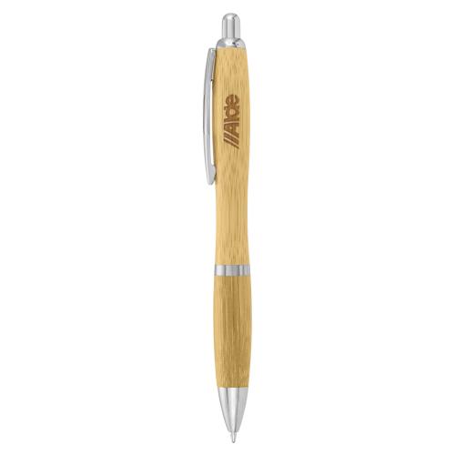 BP003-竹木环保笔可降解圆珠笔广告笔可印刷logo现货小单批量快速发货