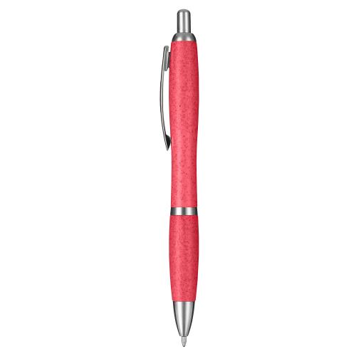 EP002-新款麦秸秆环保圆珠笔葫芦笔可印刷logo现货小单批量快速发货