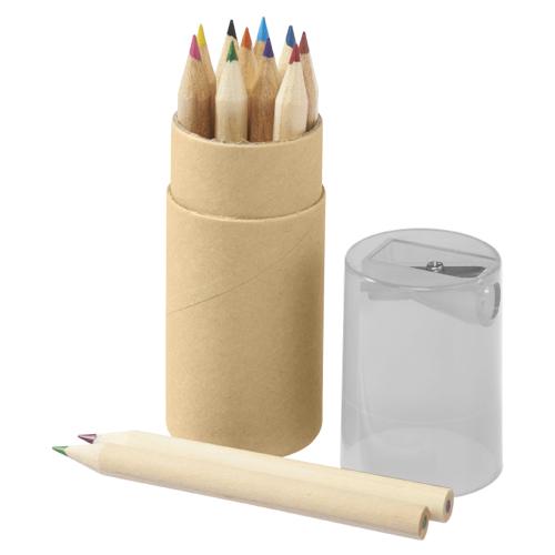 CP004 12色彩铅套装带铅笔刀