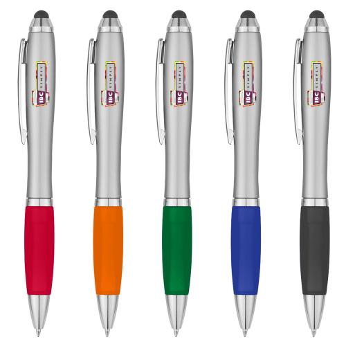 SP001-多功能塑料签字笔中性笔广告笔电容触控笔葫芦笔可印刷logo现货小单批...