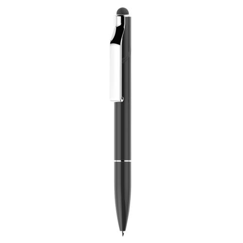 MSD004-多功能金属圆珠笔广告笔电容触控笔手机支架笔可印刷logo现货小单批...