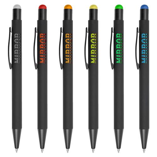 SP006-多功能金属圆珠笔广告笔电容触控笔可印刷彩色logo现货小单批量快速发货