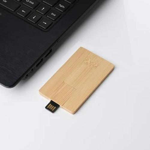USB006 16G竹木卡片优盘